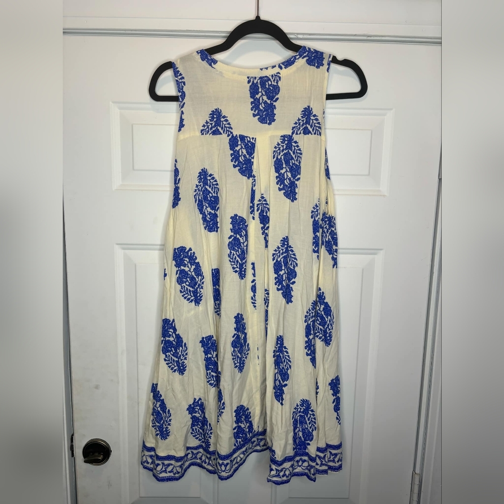 White and Blue dress